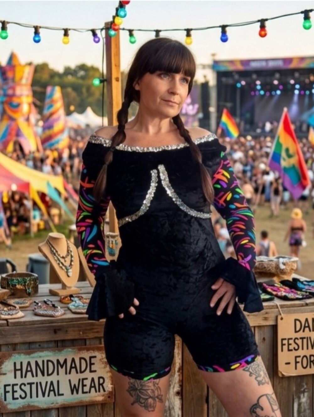 Dance✨Festival✨Workout✨Circus✨Sequin Romper